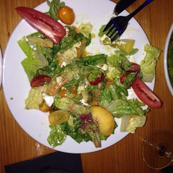 Blue Marlin - Peach and heirloom tomato salad, it was delicious! - New American Near Me - Bradenton Beach, Florida
