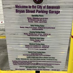 Bryan Street Parking Garage - Great prices here to park but will go up Jan 2023