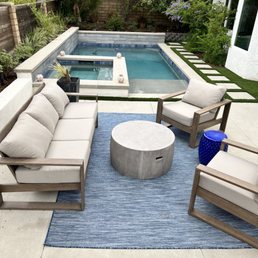 Pool and lounge area