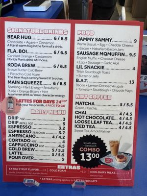 Menu photo 1 Quigley Coffee Sanford, FL Menu photo 1 Quigley Coffee Sanford, FL