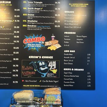 Ike's Love & Sandwiches - menu - Sandwiches Near Me - Phoenix, Arizona