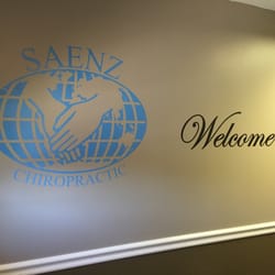 Saenz Chiropractic - Our new Logo and hallway designs are finally finished.