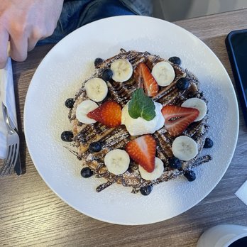 Rise & Dine Cuisine - Nutella waffle - Breakfast & Brunch Near Me - Westminster, California Rise & Dine Cuisine - Nutella waffle - Breakfast & Brunch Near Me - Westminster, California