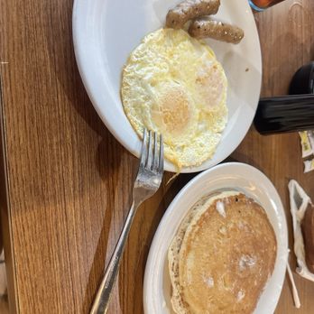 Denny's - Eggs with Pancakes and Sausage - Diners Near Me - Key West, Florida Denny's - Eggs with Pancakes and Sausage - Diners Near Me - Key West, Florida