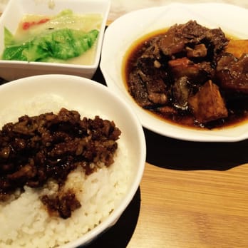 茶木‧台式休閒餐廳 - Beef brisket with minced pork rice - Taiwanese Near Me - Hong Kong, HK