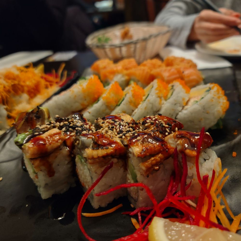 Tonton Sushi - a close up of a plate of food - Japanese Near Me - Vancouver, British Columbia Tonton Sushi - a close up of a plate of food - Japanese Near Me - Vancouver, British Columbia