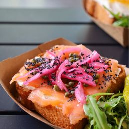 Smoked Salmon Toast