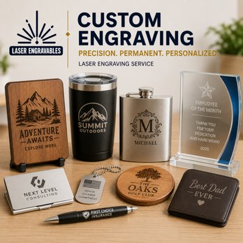 Laser Engravables - Professional custom laser engraving - Engraving Near Me - Clermont, Florida Laser Engravables - Professional custom laser engraving - Engraving Near Me - Clermont, Florida