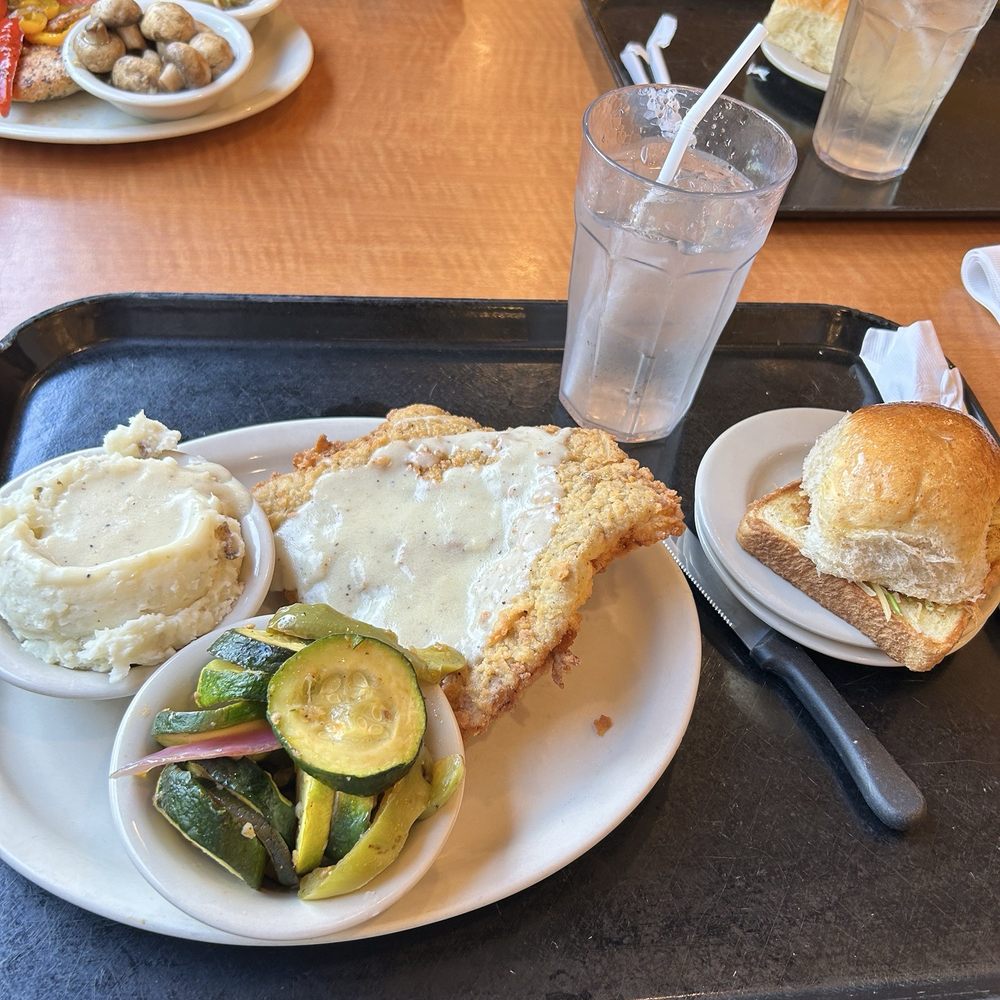 Luby's - Chicken Fried Steak Combo - American Near Me - Brownsville, Texas