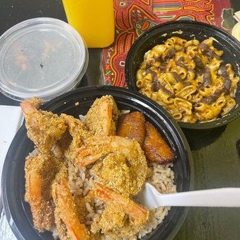 Caribbean Soul Kitchen La - FRIED Jerk Shrimp Bowl & Jerk Macaroni - Caribbean Near Me - Los Angeles, California Caribbean Soul Kitchen La - FRIED Jerk Shrimp Bowl & Jerk Macaroni - Caribbean Near Me - Los Angeles, California