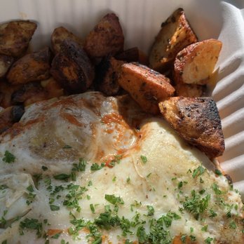 Artemisia Cafe - Huevos rancheros - did sour cream and guacamole on the side and no cheese - Breakfast & Brunch Near Me - Portland, Maine