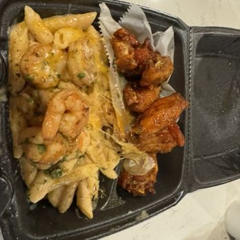 Hungry AF - Shrimp Pasta and Mike Vick Wings - Burgers Near Me - Atlanta, Georgia