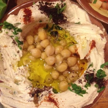 Al Basha - Hummus that we got for free when we checked into this place. - Middle Eastern Near Me - Paterson, New Jersey Al Basha - Hummus that we got for free when we checked into this place. - Middle Eastern Near Me - Paterson, New Jersey