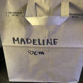Chef Tanya's Kitchen - So cute how they wrote on the bag too. - Vegan Near Me - Palm Desert, California Chef Tanya's Kitchen - So cute how they wrote on the bag too. - Vegan Near Me - Palm Desert, California