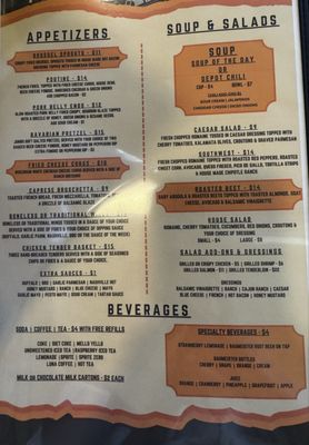 Menu photo 4 The Depot Restaurant Green Bay, WI