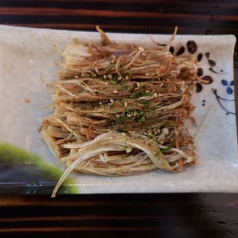 AJI Ramen - Enoki mushroom (under the Skewer Robata Grill section) - Ramen Near Me - Katy, Texas AJI Ramen - Enoki mushroom (under the Skewer Robata Grill section) - Ramen Near Me - Katy, Texas