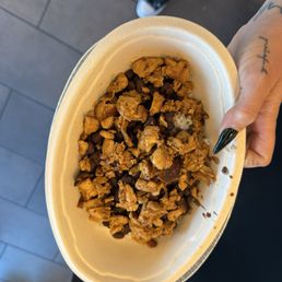 Rice, extra beans and extra chicken. PATHETIC