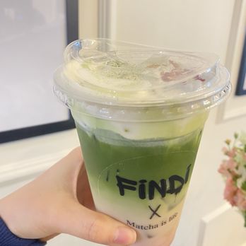 Findi Coffee - Sakura Matcha with Oatmilk - Cafes Near Me - Santa Ana, California Findi Coffee - Sakura Matcha with Oatmilk - Cafes Near Me - Santa Ana, California