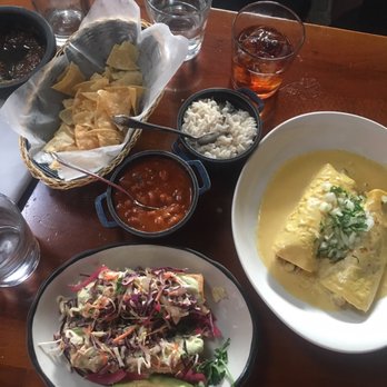 Chela Park Slope - Shrimp Flautas and eggs and chorizo enchiladas ! Delicious and flavorful - Mexican Near Me - Brooklyn, New York