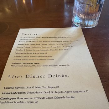 Madera - Dessert menu - New American Near Me - Menlo Park, California Madera - Dessert menu - New American Near Me - Menlo Park, California