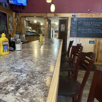 Me-Ma's Country Kitchen - Inside counter.  6 chairs. - New American Near Me - Tioga, Pennsylvania