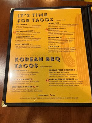 Menu photo 8 Taco Chinoz & Bar Sterling, VA Menu photo 8 Taco Chinoz & Bar Sterling, VA