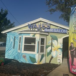 Exterior outside entrance of Waves Hair Salon - Melbourne, Florida Exterior outside entrance of Waves Hair Salon - Melbourne, Florida