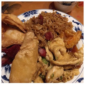 Peking Sunrise - I took full advantage of the buffet and loaded my plate with all the good stuff! - Chinese Near Me - North Conway, New Hampshire Peking Sunrise - I took full advantage of the buffet and loaded my plate with all the good stuff! - Chinese Near Me - North Conway, New Hampshire