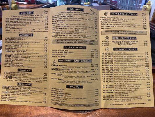 Menu photo 2 Westy's Memphis, TN
