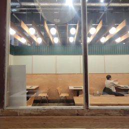 seating inside - looks very homey