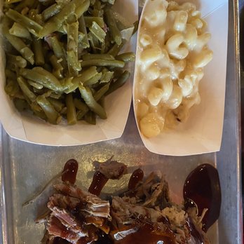 Backroads BBQ - Pulled Pork BBQ, Mac n Cheese, Green Beans - Southern Near Me - Lebanon, Indiana