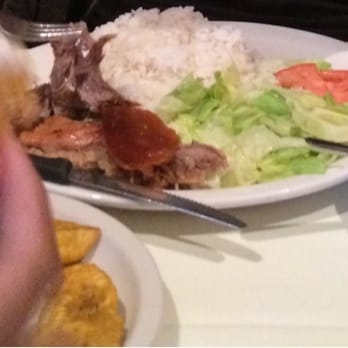 Old San Juan Restaurant - Arroz con habichuelas, pernil, ensalada y tostones - Latin American Near Me - Camden, New Jersey Old San Juan Restaurant - Arroz con habichuelas, pernil, ensalada y tostones - Latin American Near Me - Camden, New Jersey
