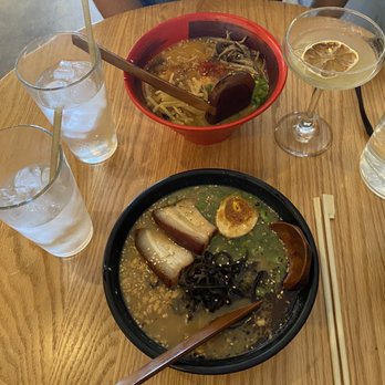 DOMU - Richie Rich (front) Curry (back) Bee's knees to drink - Ramen Near Me - Jacksonville, Florida DOMU - Richie Rich (front) Curry (back) Bee's knees to drink - Ramen Near Me - Jacksonville, Florida