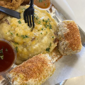 Stuff My Turkey - The mash potatoes and the corn were the perfect side items - Chicken Wings Near Me - Las Vegas, Nevada Stuff My Turkey - The mash potatoes and the corn were the perfect side items - Chicken Wings Near Me - Las Vegas, Nevada