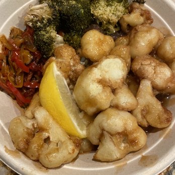 F#ck Gluten - Make Build Your Own Bowl rice, flash fried cauliflower, Ginger garlic soy sauce, - Vegan Near Me - San Francisco, California