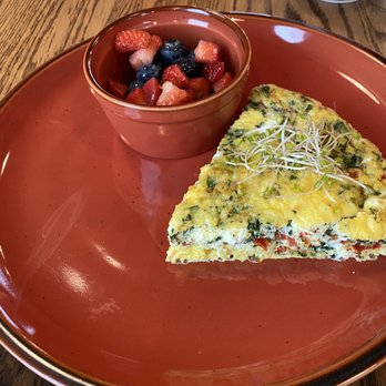 Down To Earth Cafe - Roasted Red Pepper Frittata - Coffee & Tea Near Me - Mechanicsburg, Pennsylvania Down To Earth Cafe - Roasted Red Pepper Frittata - Coffee & Tea Near Me - Mechanicsburg, Pennsylvania