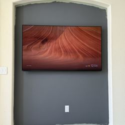 Best Buy - Santa Clarita - The paint job is a work in progress but here's my newly remounted tv courtesy of Aron and Ernesto! The best!