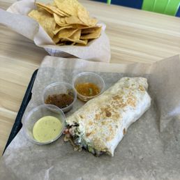 Surf and turf burrito Surf and turf burrito