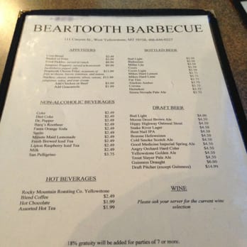 Beartooth Barbecue - Barbeque Near Me - West Yellowstone, Montana Beartooth Barbecue - Barbeque Near Me - West Yellowstone, Montana
