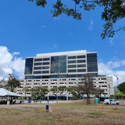 Aala Park - View of American Savings Bank from A'ala Park