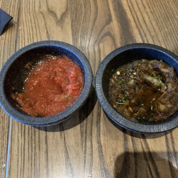 Los Arroyos - The two salsa's they bring out. Neither one of them had flavor or tasted good. - Bars Near Me - Carmel, Indiana Los Arroyos - The two salsa's they bring out. Neither one of them had flavor or tasted good. - Bars Near Me - Carmel, Indiana