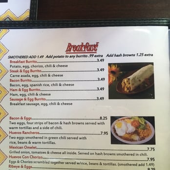 Tortilla Factory - Menu with breakfast items - Mexican Near Me - Cheyenne, Wyoming Tortilla Factory - Menu with breakfast items - Mexican Near Me - Cheyenne, Wyoming