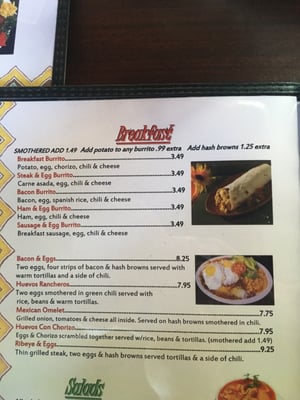 Menu photo 2 Tortilla Factory Cheyenne, WY Menu photo 2 Tortilla Factory Cheyenne, WY