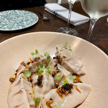Barn8 - Shrimp and pork dumplings - New American Near Me - Goshen, Kentucky Barn8 - Shrimp and pork dumplings - New American Near Me - Goshen, Kentucky