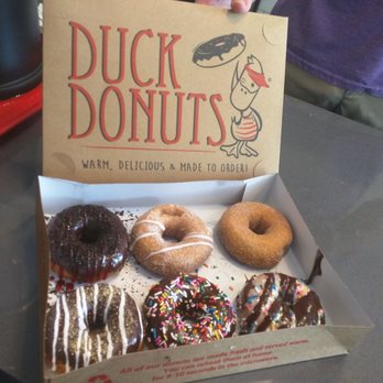 Duck Donuts - Half dozen runs $11.75 - Donuts Near Me - Hauppauge, New York Duck Donuts - Half dozen runs $11.75 - Donuts Near Me - Hauppauge, New York