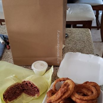 Siggy's - Temecula - Pastrami sandwich and onion rings. - American Near Me - Temecula, California Siggy's - Temecula - Pastrami sandwich and onion rings. - American Near Me - Temecula, California