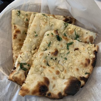 Chili & Curry - Garlic Naan - Indian Near Me - Hicksville, New York Chili & Curry - Garlic Naan - Indian Near Me - Hicksville, New York