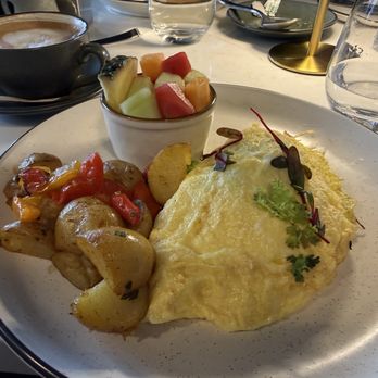 Cultivar - Sausalito - Mushroom omelet at Cultivar Sausalito. Solid and fairly expensive at $27. - New American Near Me - Sausalito, California