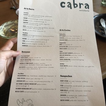Cabra - Lunch menu - Peruvian Near Me - Chicago, Illinois Cabra - Lunch menu - Peruvian Near Me - Chicago, Illinois