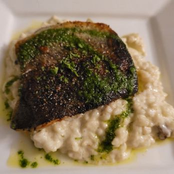 Echo Mountain Inn - Local Trout substituted with mushroom risotto - Hotels Near Me - Hendersonville, North Carolina